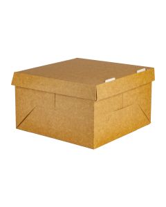 Caja Cartulina Para Queque 15,5x26x26