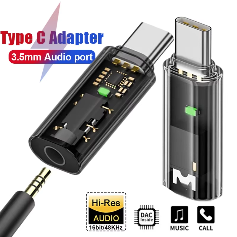 Adaptador Tipo C a Audio 3.5mm YesPlus YS1409