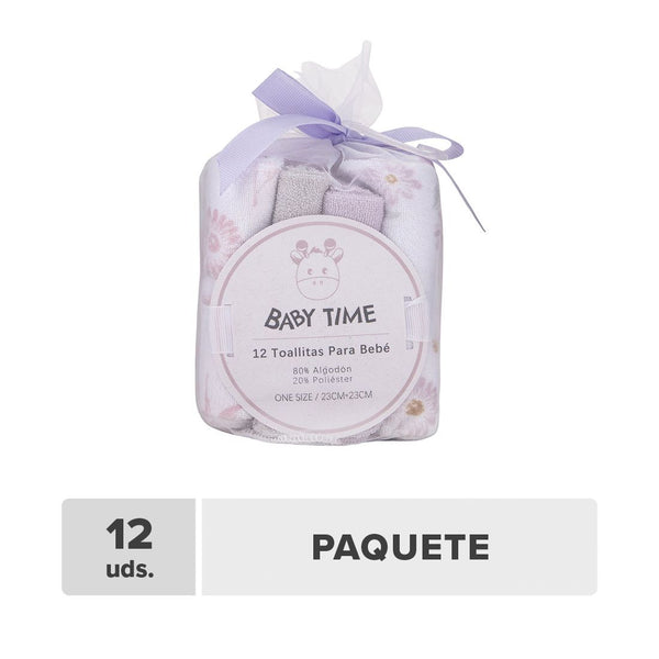 Pañitos Bebé Niña 12pcs