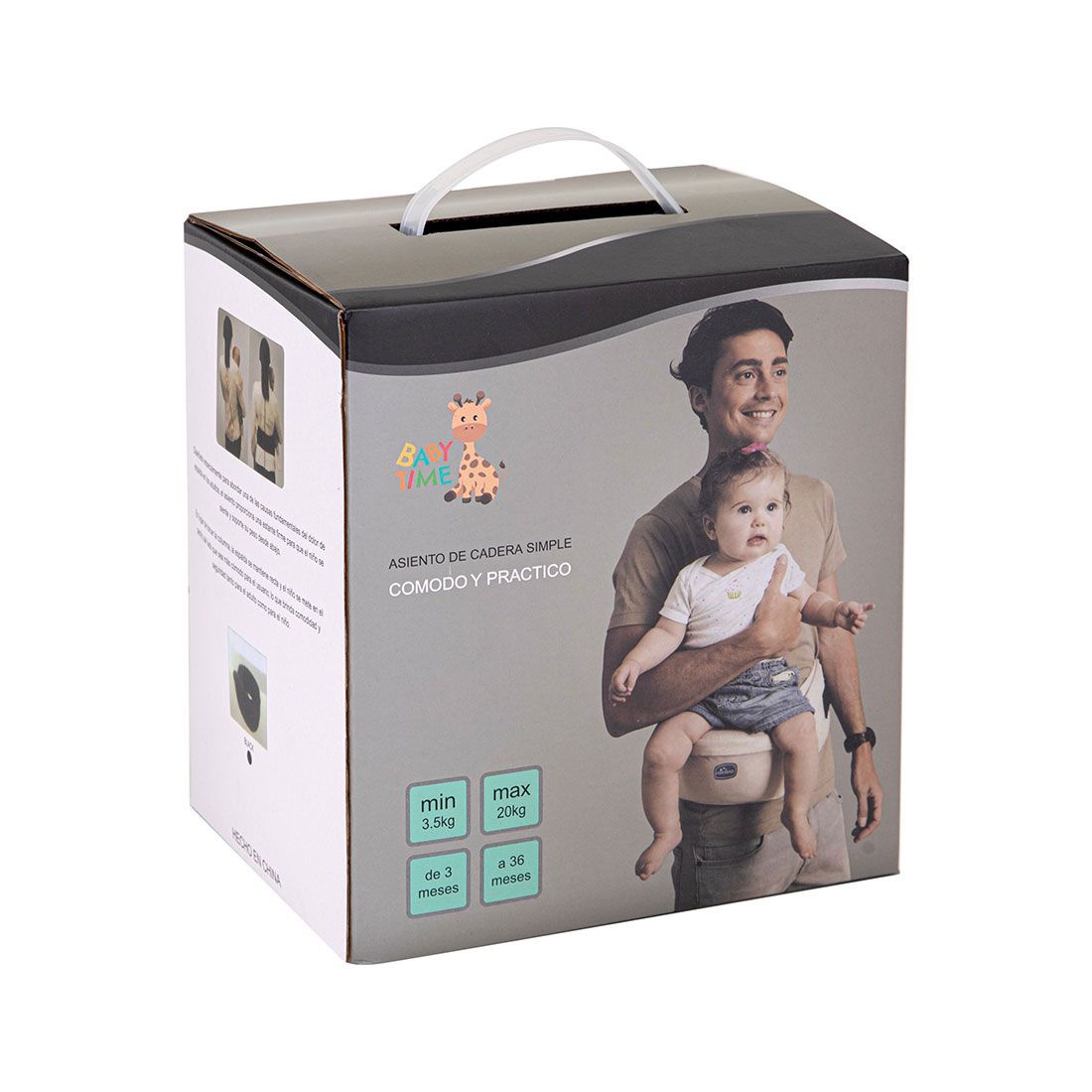 Cargador Con Asiento Bebé