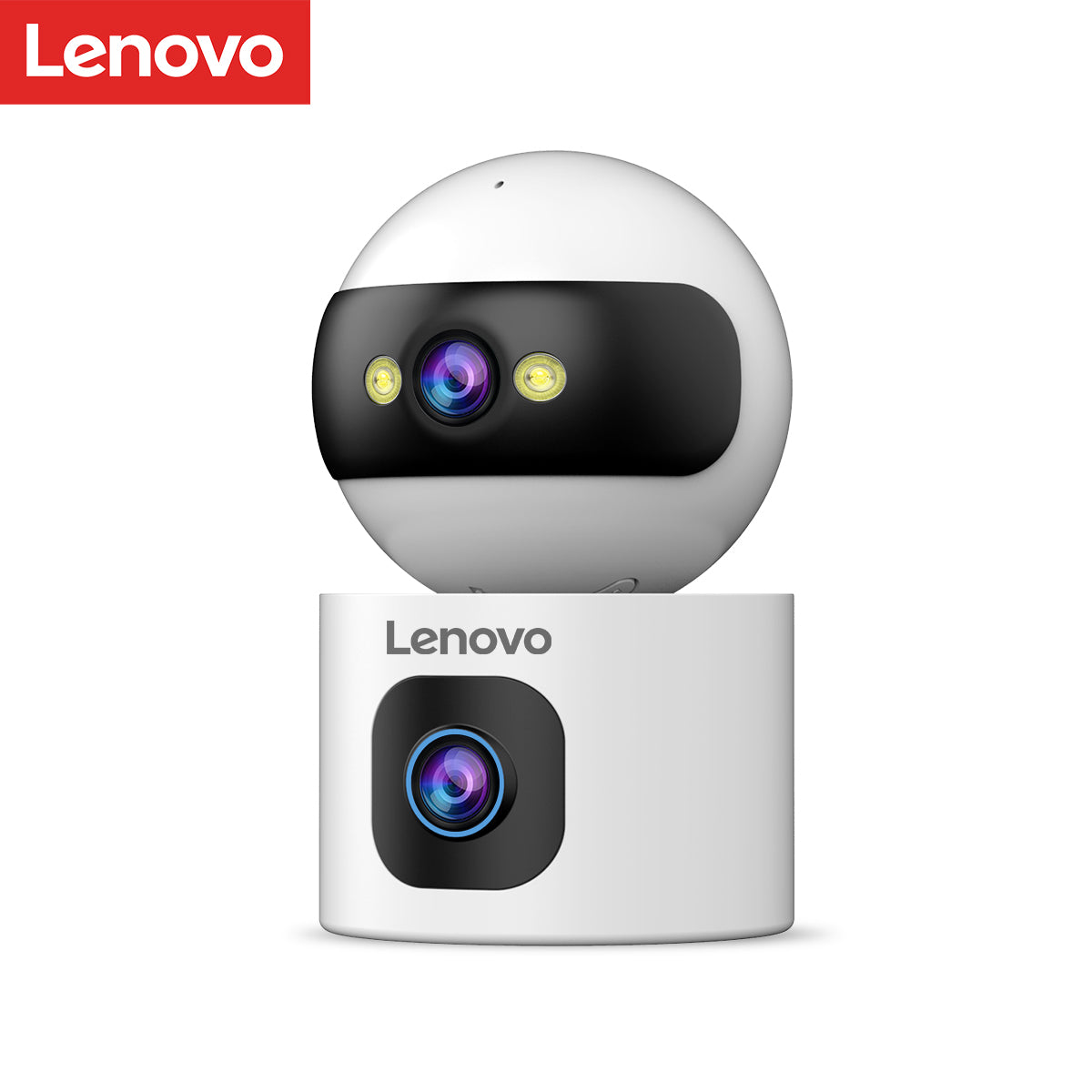 Cámara IP WiFi Doble Lente 4MP Visión Nocturna YQ81QAH
