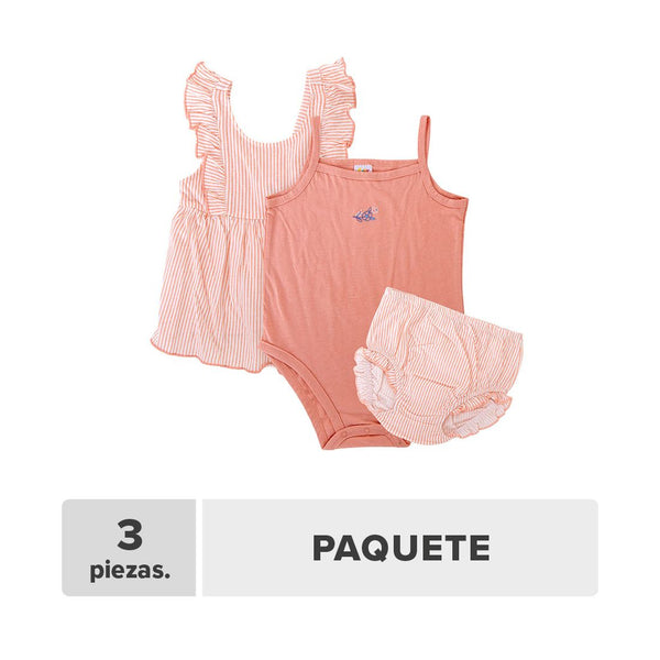 Conjunto Bebé Niña 3pcs