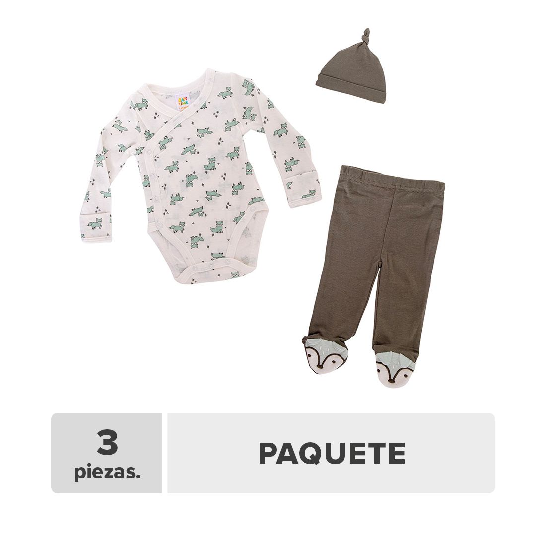 Conjunto Recién Nacido 3pcs