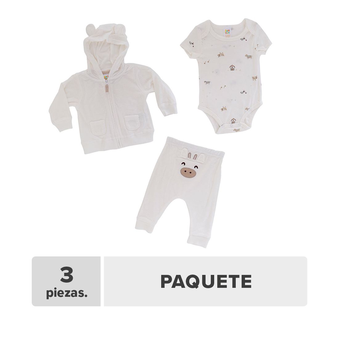 Conjunto Recién Nacido 3pcs