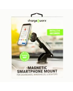 Soporte Para Celular Magnético Rotación 360 7pulg Negro