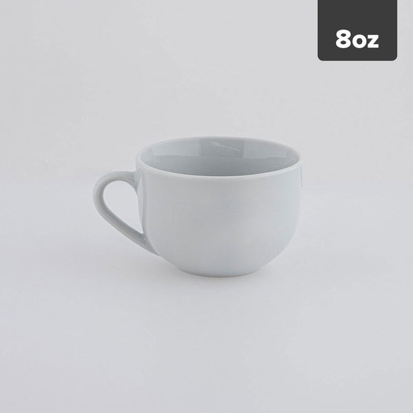 Taza Redonda Blanca Porcelana 236ml
