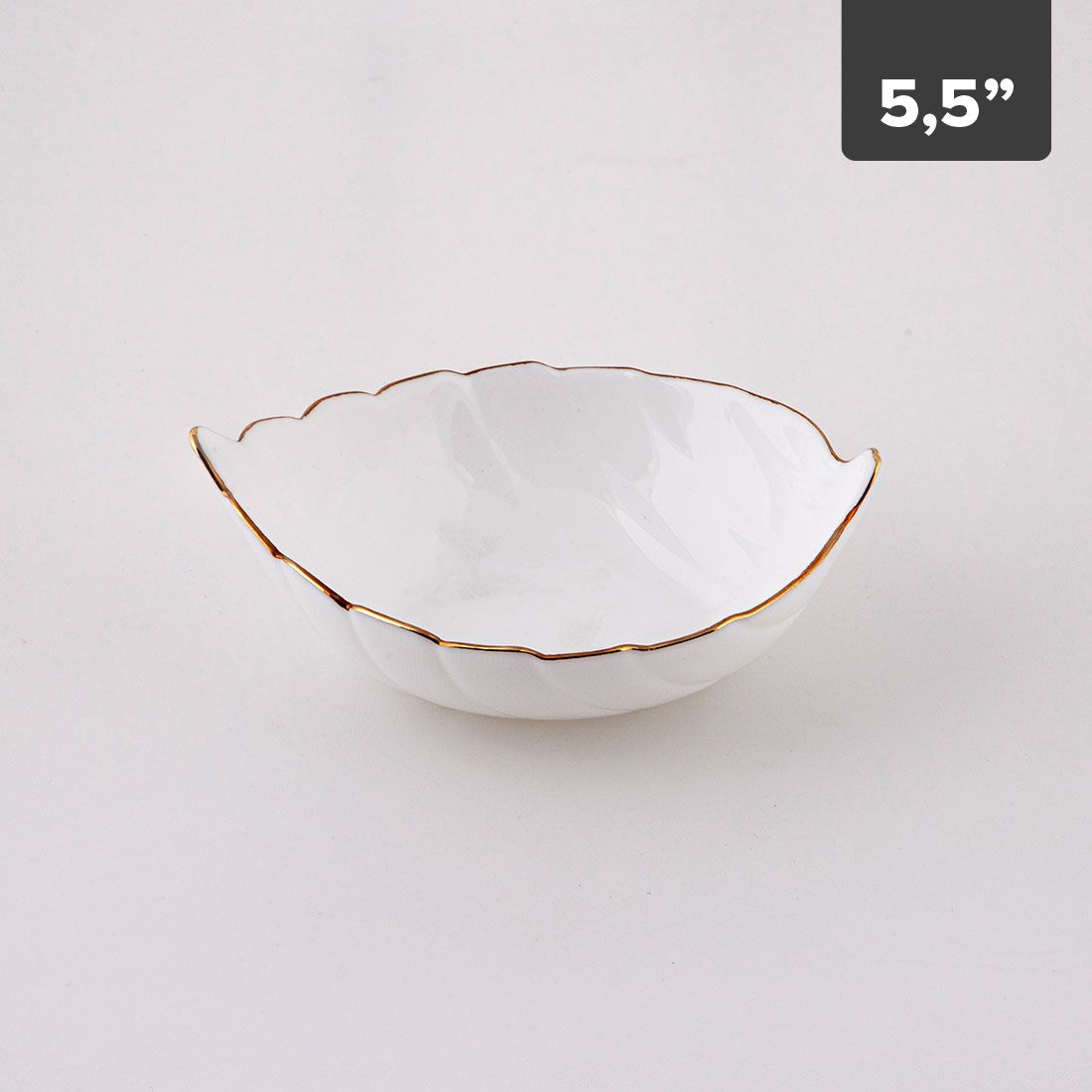 Bowl Hoja Vidrio Temperado 5in