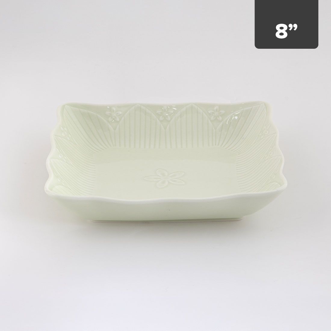 Plato Pequeño Porcelana 8in
