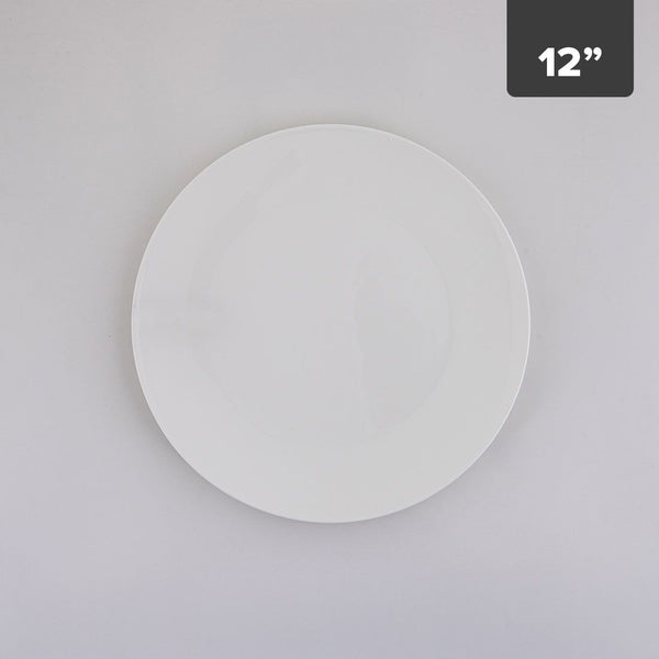 Plato Grande Porcelana New Bone 12in