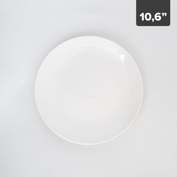 Plato Grande Porcelana New Bone 10.6in
