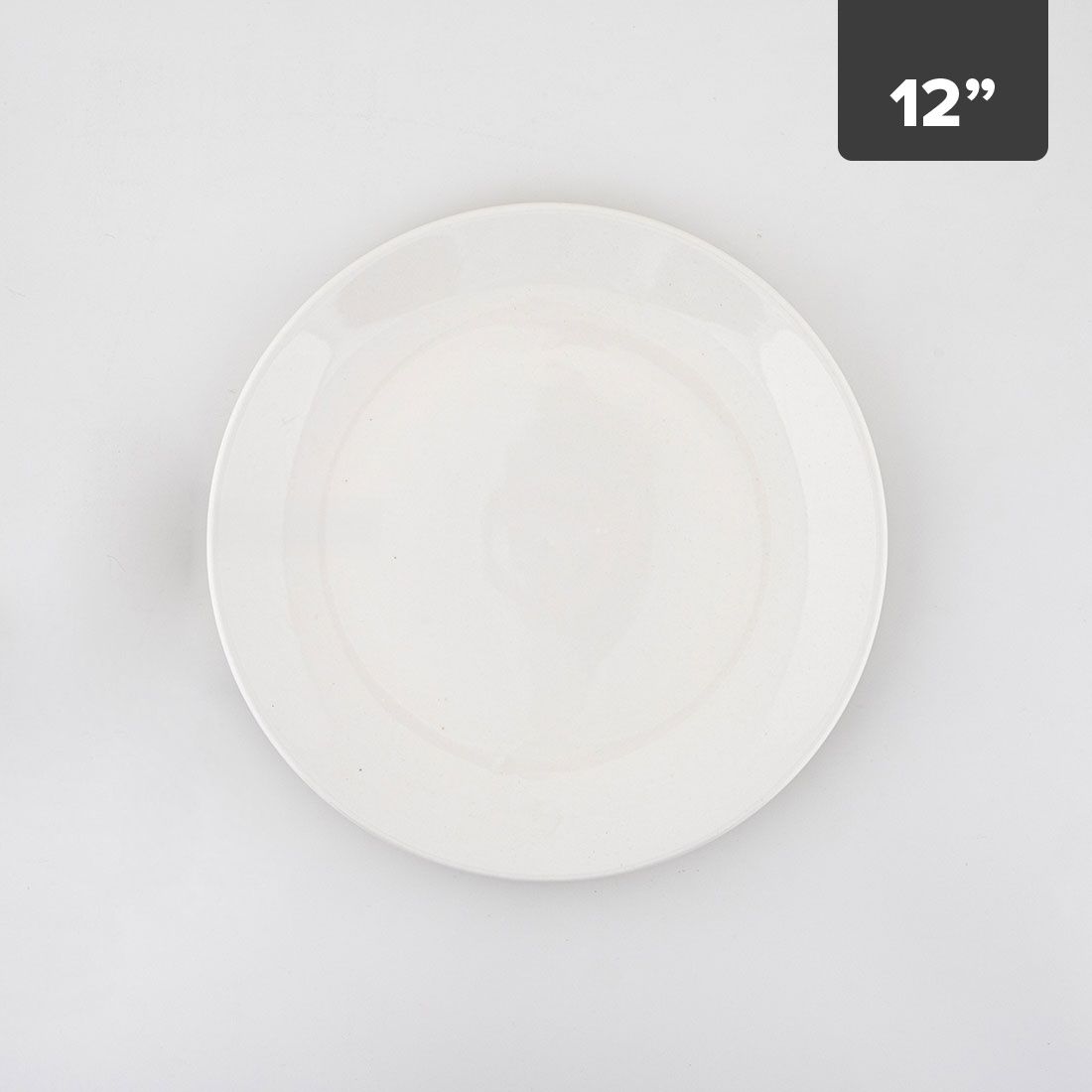 Plato Grande Porcelana 12in