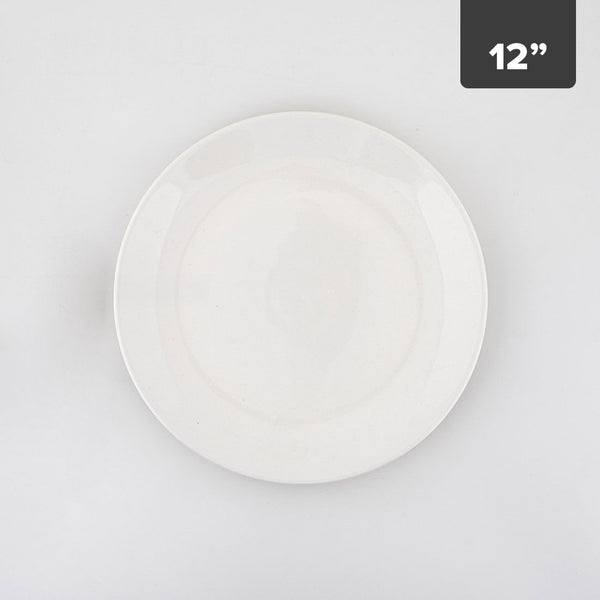 Plato Grande Porcelana 12in