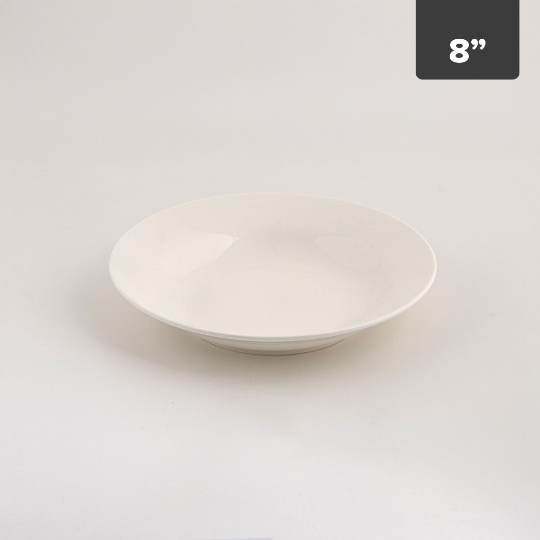 Plato Pequeño Porcelana 8in