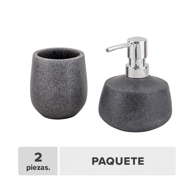 Dispensador Jabón Poliresina 2pcs