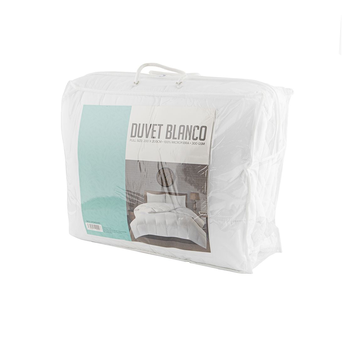 Duvet Blanco Full Microfibra 200x200cm