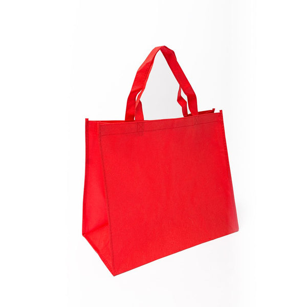 Bolsa Reutilizable Roja Tela No Tejida 40x35cm