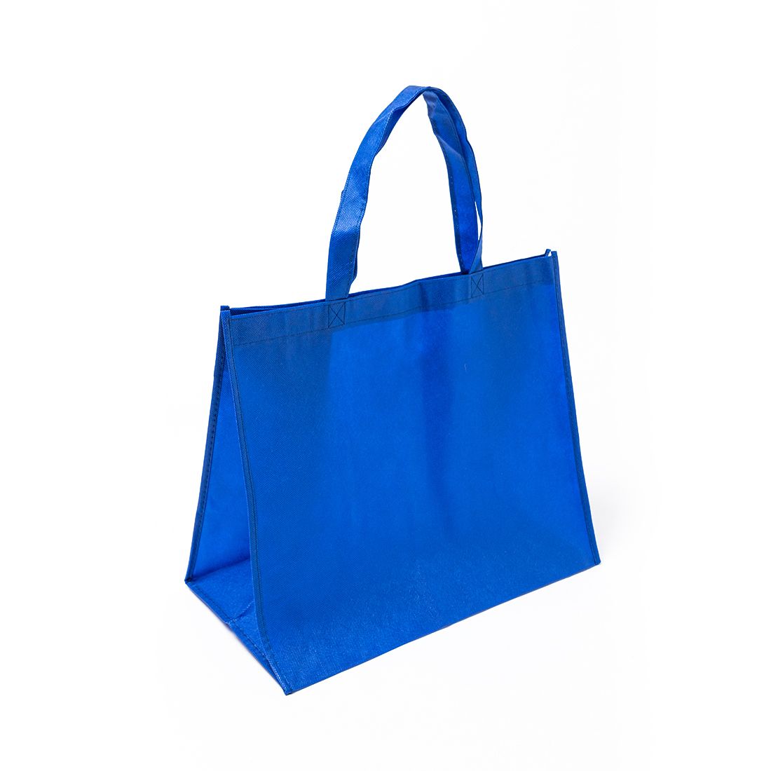 Bolsa Reutilizable Azul Tela No Tejida 40x35cm