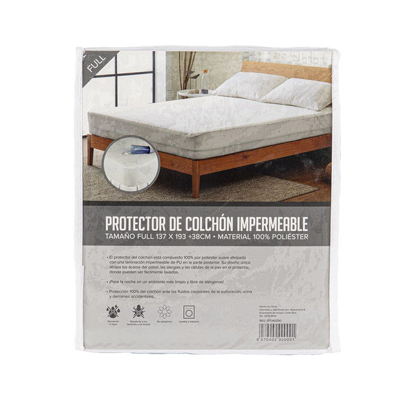 Protector Colchón Full Poliéster 137x193cm