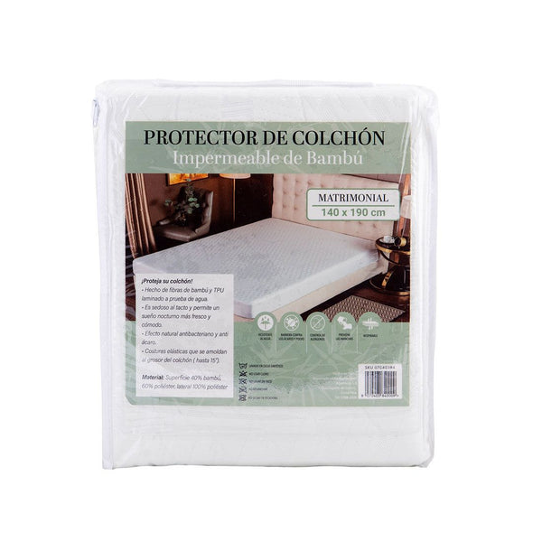 Protector Colchón Full Bambú 137x193cm
