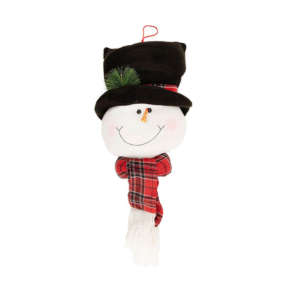 Peluche Navideño Muñeco Nieve 24x5x60cm