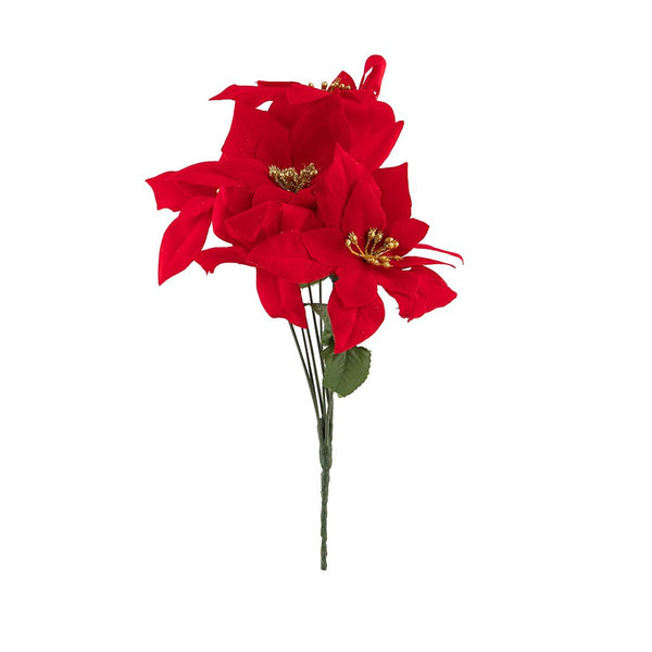 Pastora Navideña 7 Flores 30cm