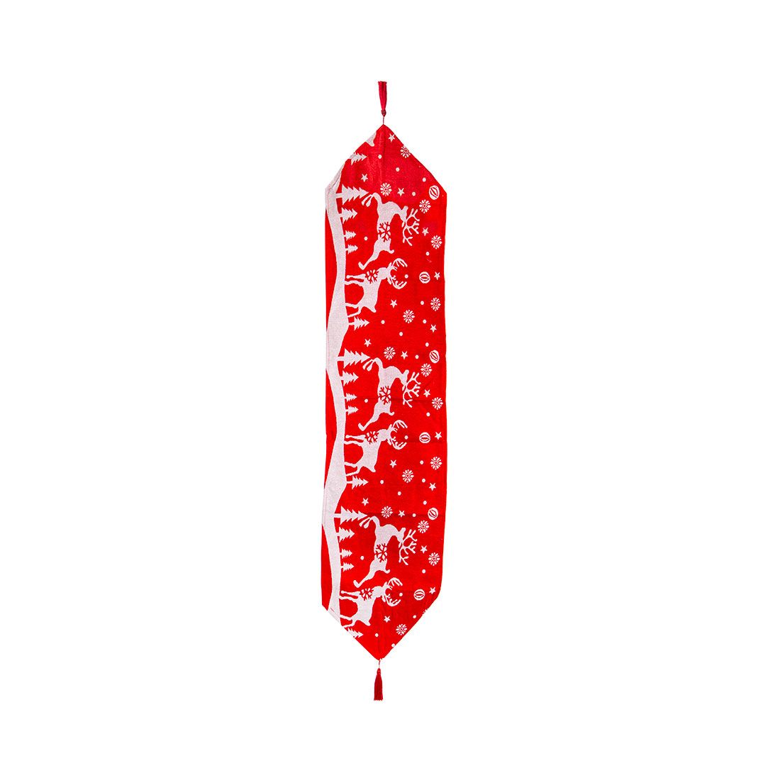 Camino Mesa Navideño Poliéster 33x150cm
