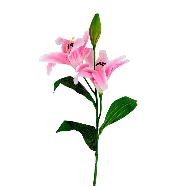 Lirio Artificial Plástico 85cm