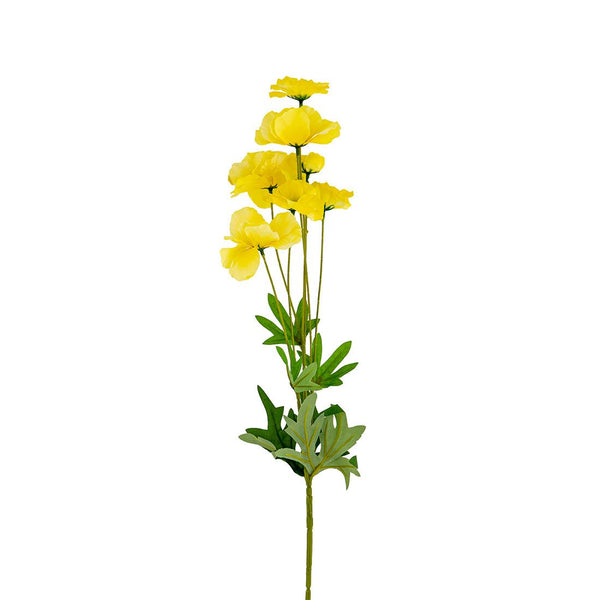 Peonia Flor Artificial Nylon Y Cable 78cm