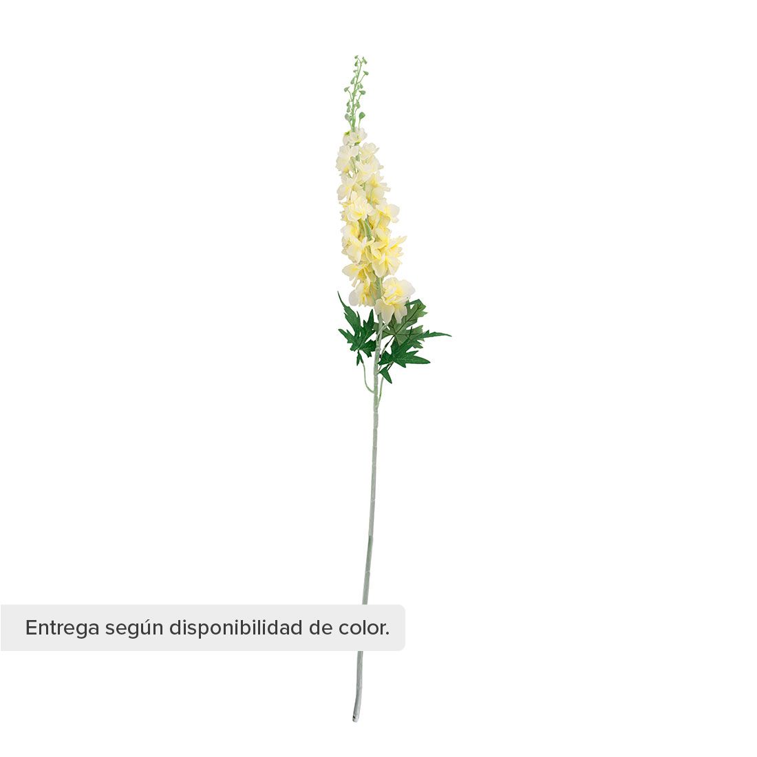 Violeta Flor Artificial Nylon Y Cable 125cm