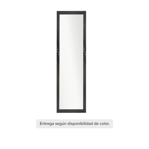 Espejo Colgar Borde Mosaico Plástico Y Metal 30x120cm