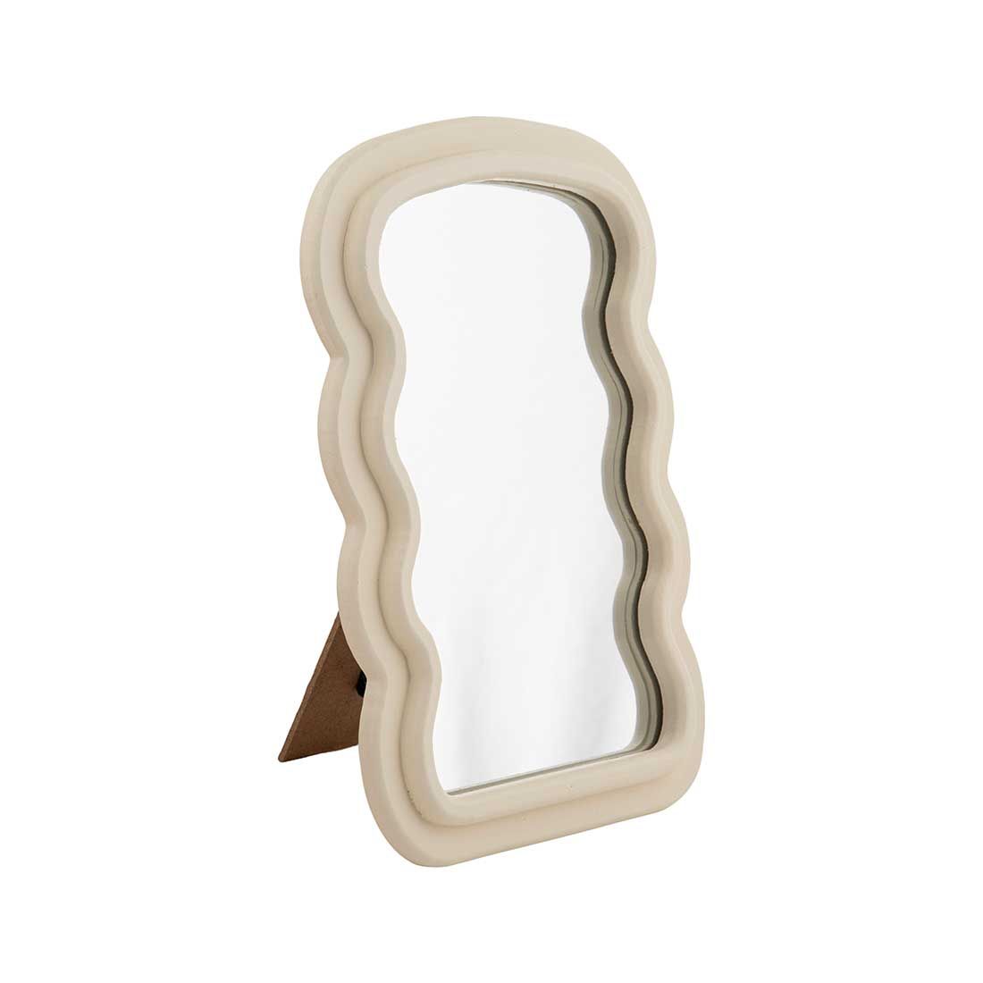 Espejo Decorativo Mdf Y Vidrio 16.9x2.1x25.5cm