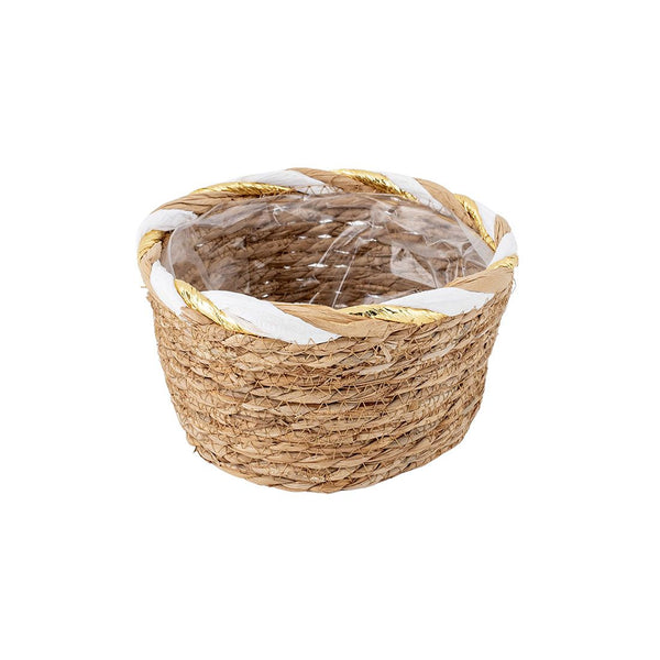 Canasta Decorativa Paja 20x14cm
