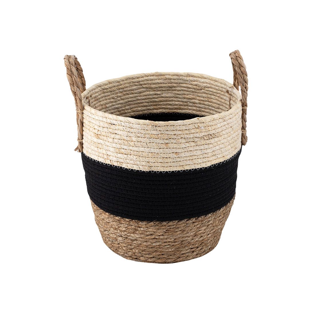 Canasta Decorativa Paja 26x29cm