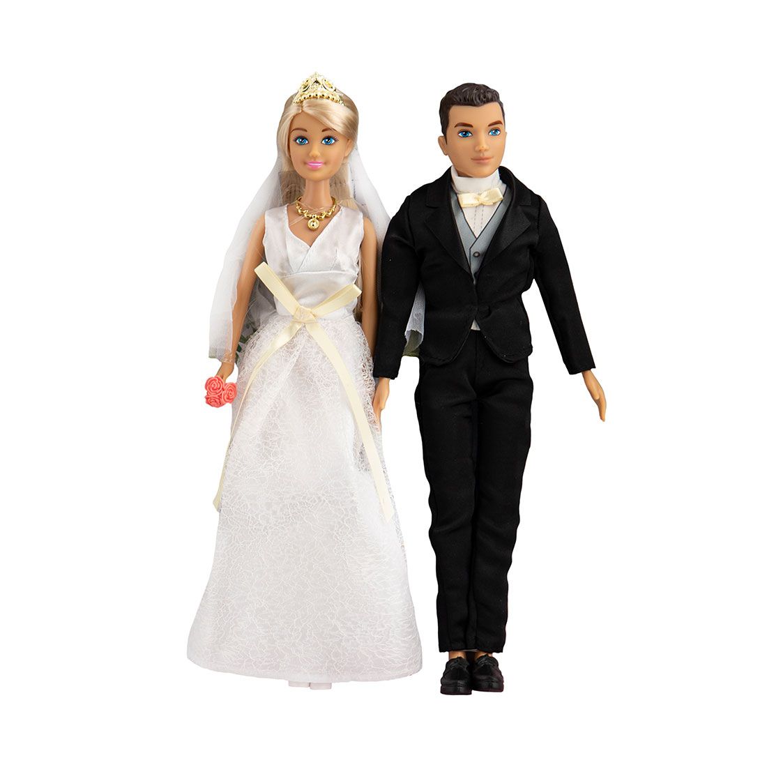 Muñeca Y Muñeco Boda 29cm