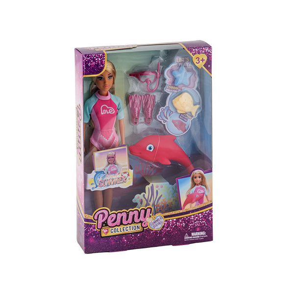 Muñeca Buceo Plástica 6pcs