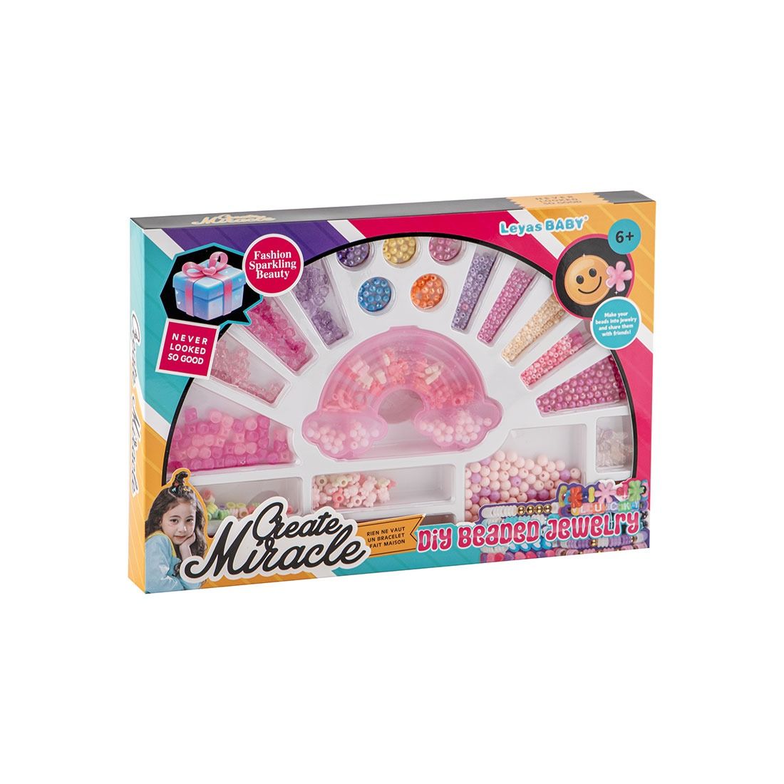 Set Bisutería Infantil Plástico 200pcs