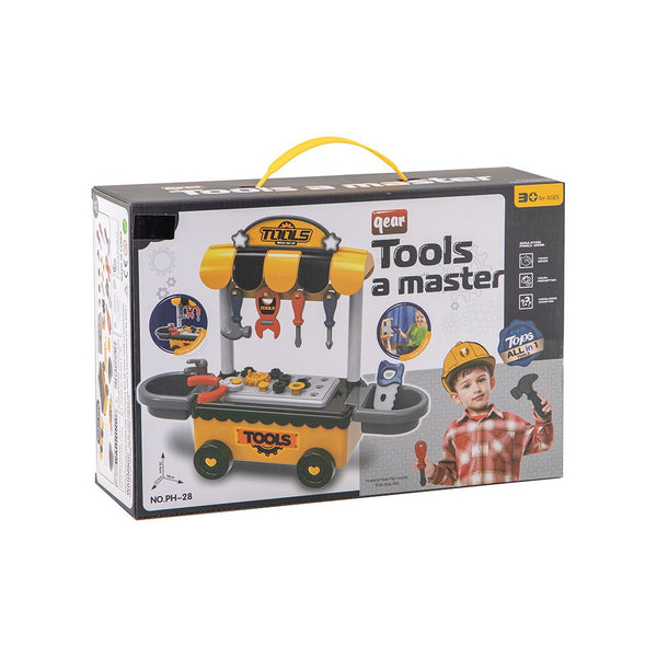Carro Herramientas Infantil Plástico