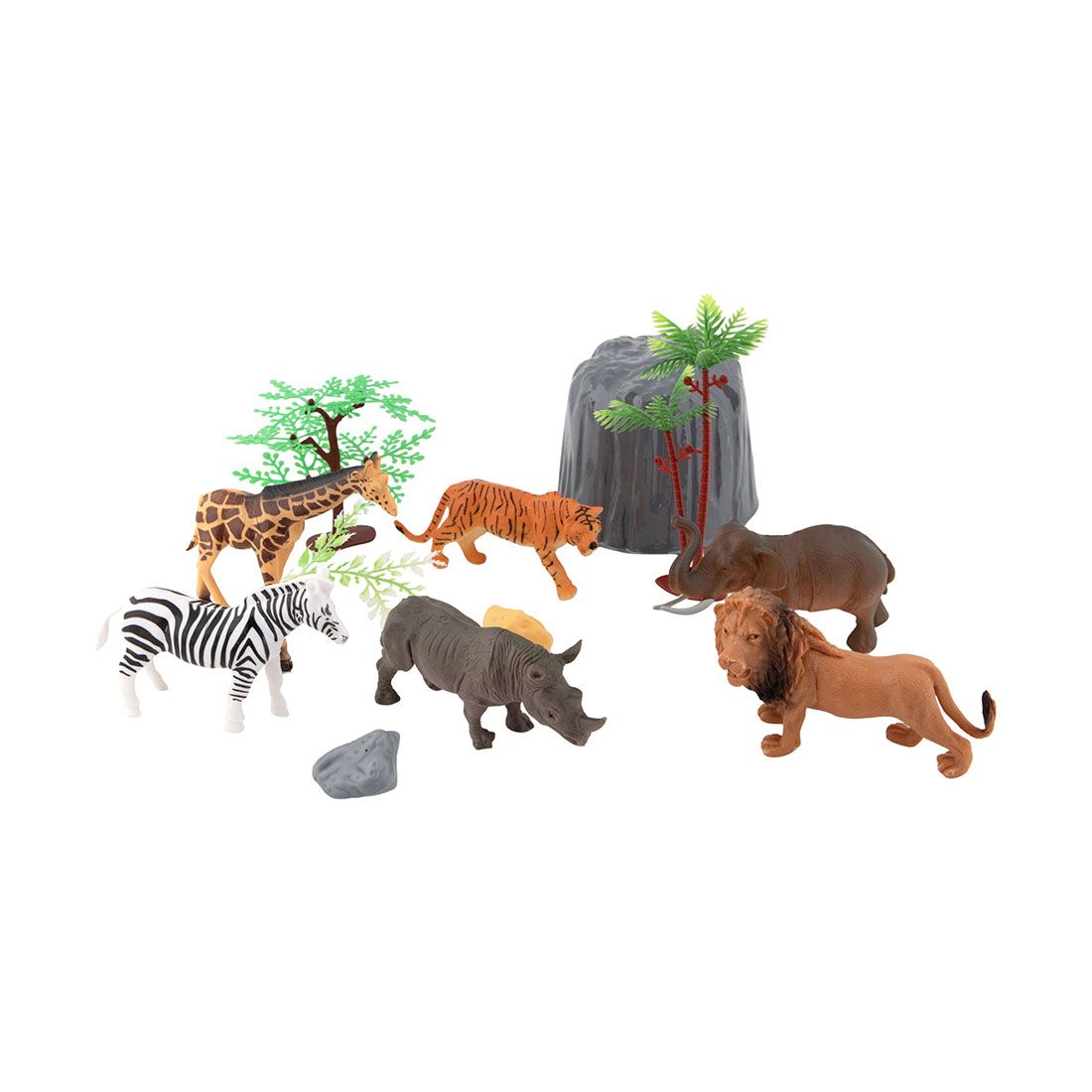 Animales Selva Pvc 13pcs