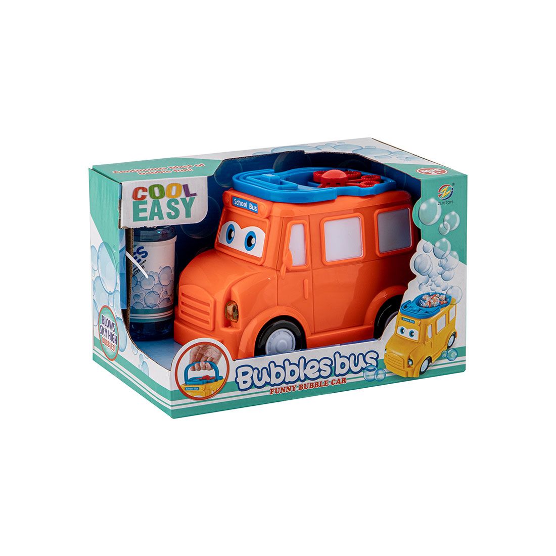 Lanzador Burbuja Carro Plástico