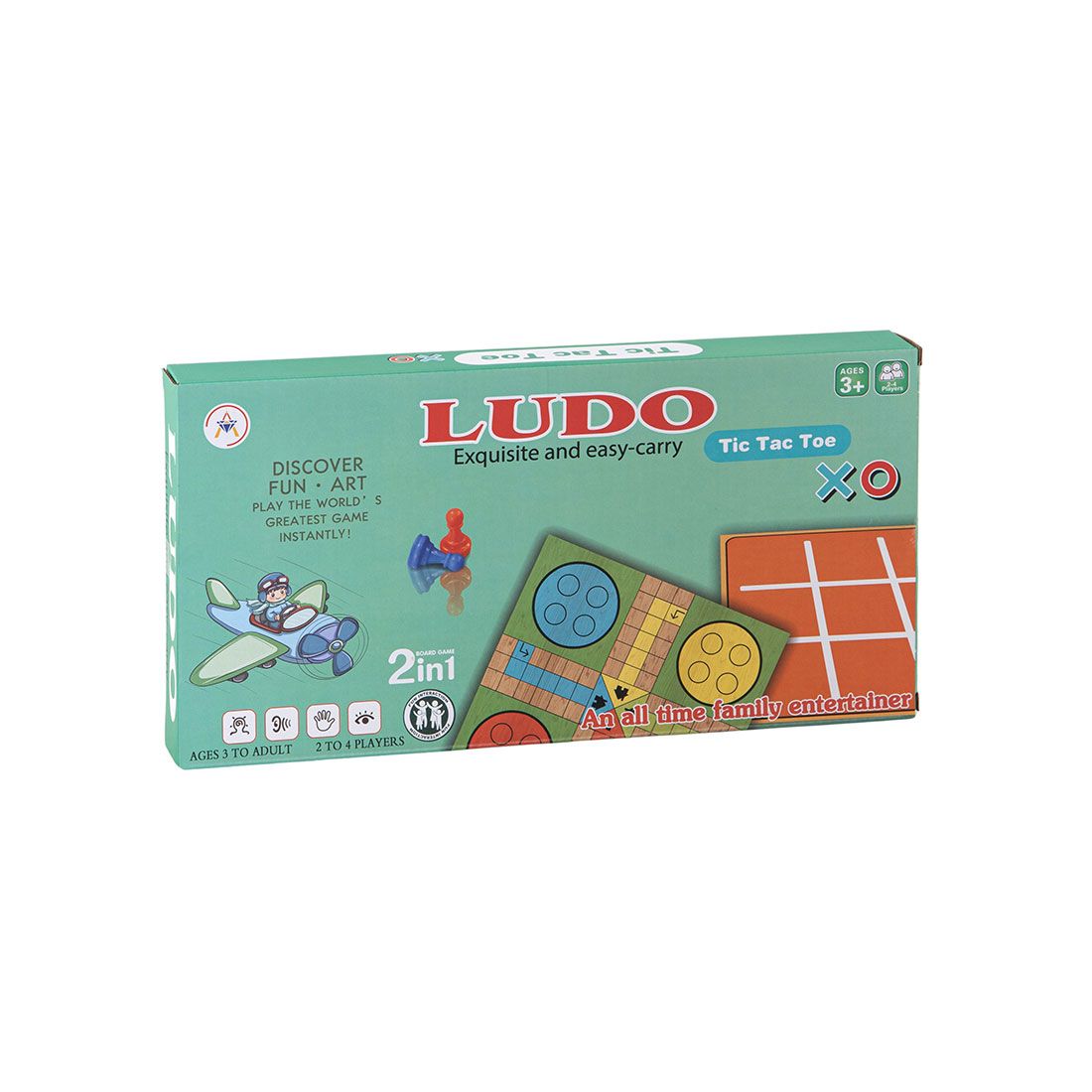Juego Ludo Plástico