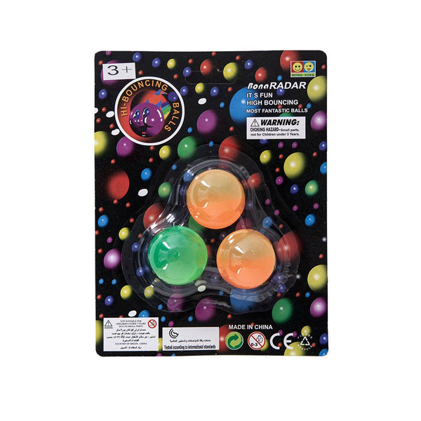 Bola Saltarina Pvc 3pcs