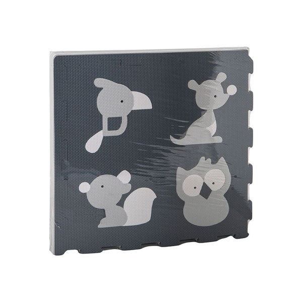 Alfombra Animales Foam 49.5x49.5cm 6pcs