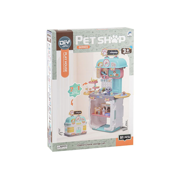 Maleta Infantil Tienda Mascota 42pcs