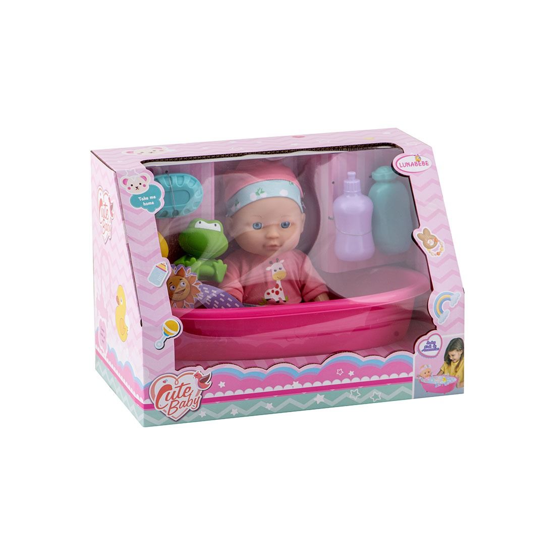 Bebé Tina Pvc 29cm 7pcs