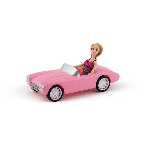 Muñeca Carro Convertible Pvc 28cm