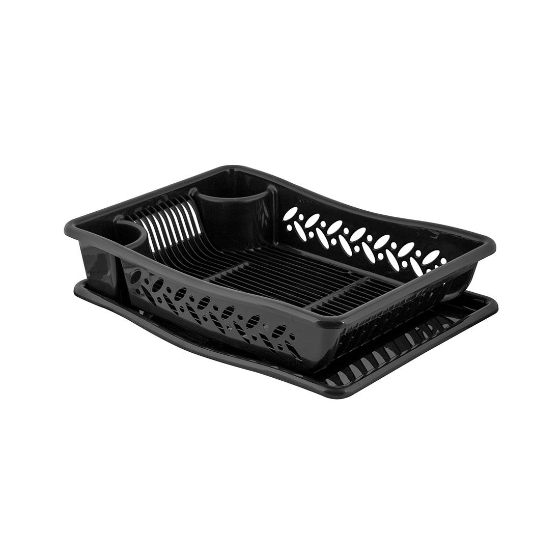 Escurridor Platos Con Bandeja Plástico 53x37x14cm
