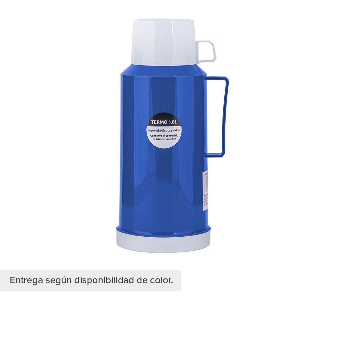 Termo Plástico Y Vidrio 1.8lt