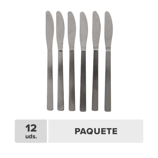 Cuchillos Acero Inoxidable 12unds
