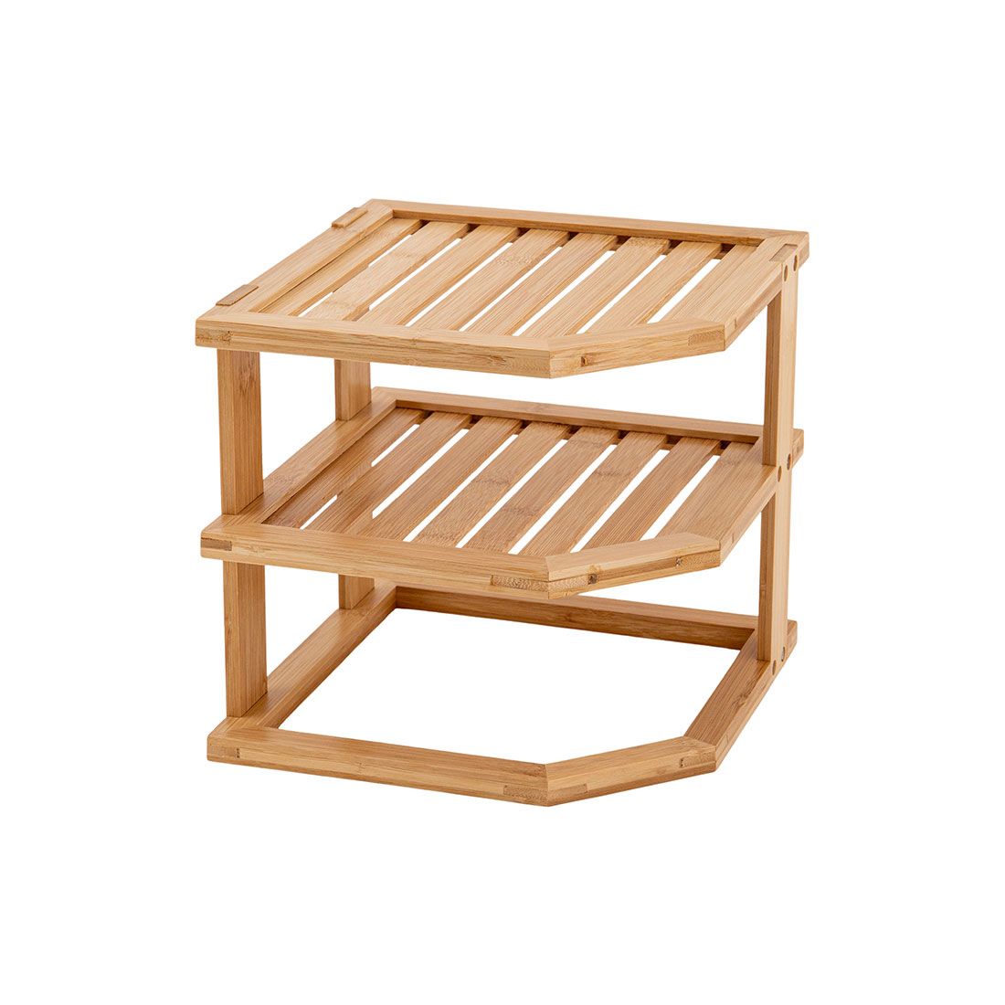 Rack Organizador Bambú 25.4x25.4x4.1cm