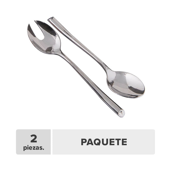 Utensilios Ensalada Acero Inoxidable 2pcs